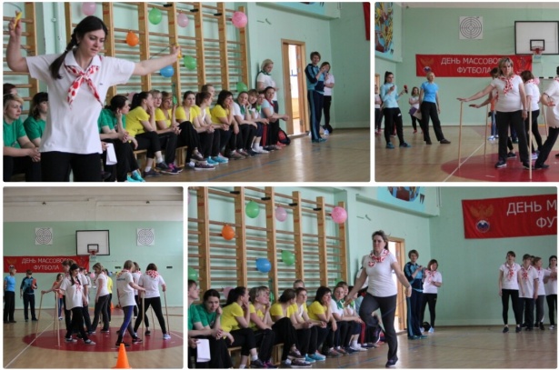 Педагоги школы №718 приняли участие в соревнованиях «Вместе весело шагать!»
