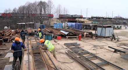 Строительство путепровода у Фирсановки закончится в текущем году