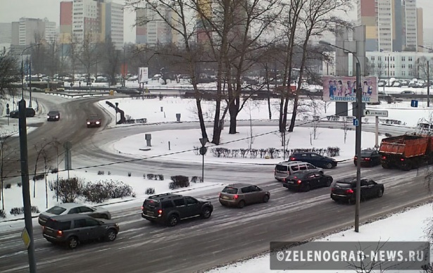 На Москву и Зеленоград идет сильный снегопад