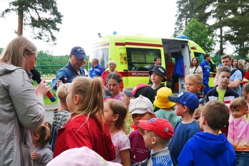В Озеропарке пройдет встреча профессионалов с детьми на тему «Безопасное лето»