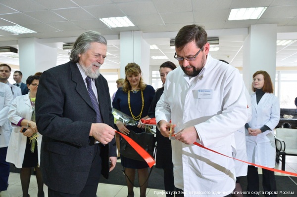 В зеленоградской больнице имени Кончаловского состоялось открытие музейной экспозиции