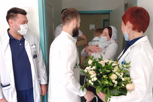 В Детском центре Зеленограда спасли малыша с редкой врожденной аномалией кишечника