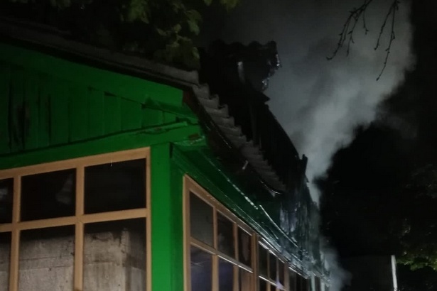 В частном доме СНТ «Энергетик» в Силино произошел пожар