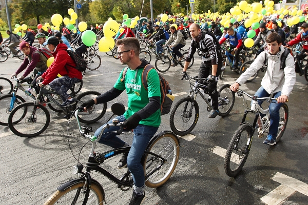 Осенний велопарад даст старт Европейской неделе мобильности в Москве