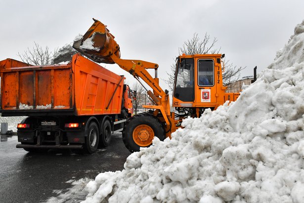 Более 100 единиц техники убирают снег с зеленоградских дорог