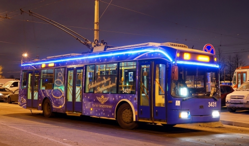 Автобусы 19-го и 400-го маршрута буду курсировать всю новогоднюю ночь