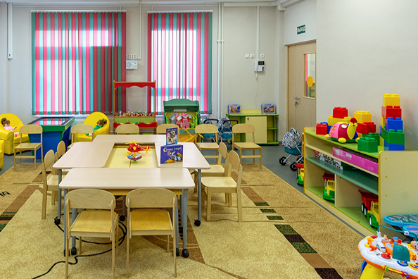 Строительство детского сада в 17-м микрорайоне Зеленограда на 95% завершено