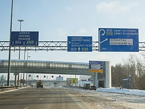 Транспортный поток на Ленинградском шоссе снизился на треть