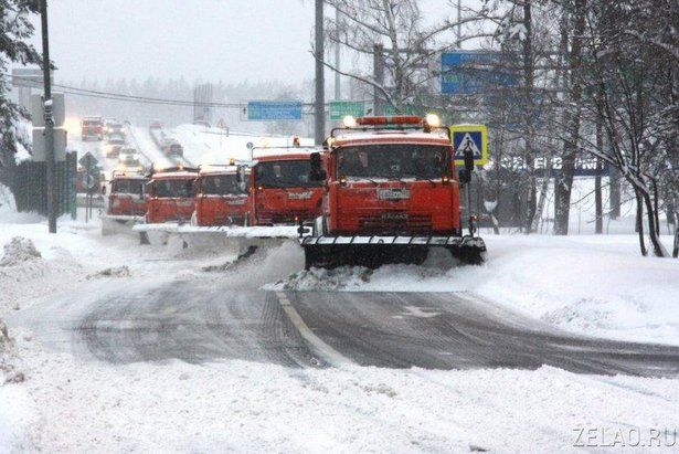 Коммунальные службы Зеленограда готовятся к предстоящим снегопадам