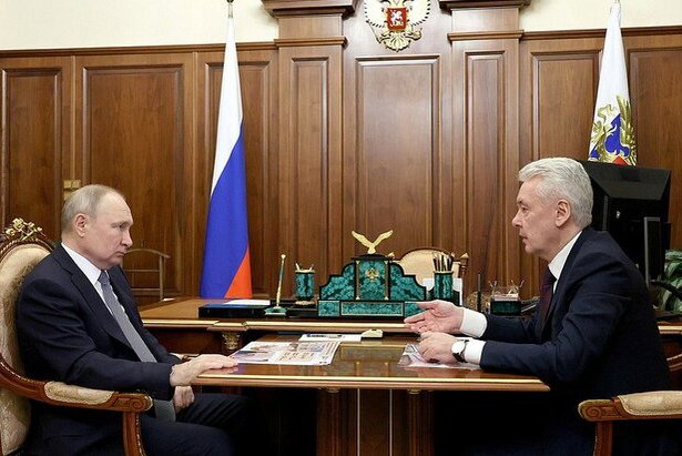 Путин выразил надежду, что команда Собянина продолжит программы развития Москвы
