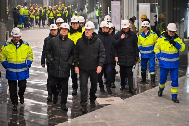 Собянин отметил высокие темпы строительства Троицкой линии метро