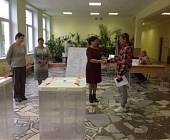 Впервые голосующие района Силино пришли на избирательные участки 