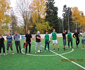 12 октября прошли соревнования по футболу среди взрослых команд
