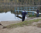 На «Школьном озере» прошла акция по очищению водоемов «Нашим рекам и озерам - чистые берега!»