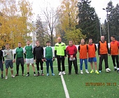 12 октября прошли соревнования по футболу среди взрослых команд