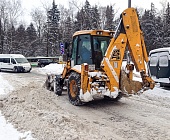 С территорий района Силино ГБУ «Жилищник» вывез за месяц  более 3 тыс. куб.м снега