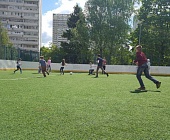 На спортплощадке у корпуса 1203 прошли детские соревнования по мини-футболу