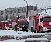 В депо Крюково состоялись пожарно-тактические учения