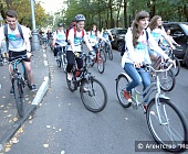 Студенты-медики организовали в Москве велопробег «Спорт против ВИЧ» 
